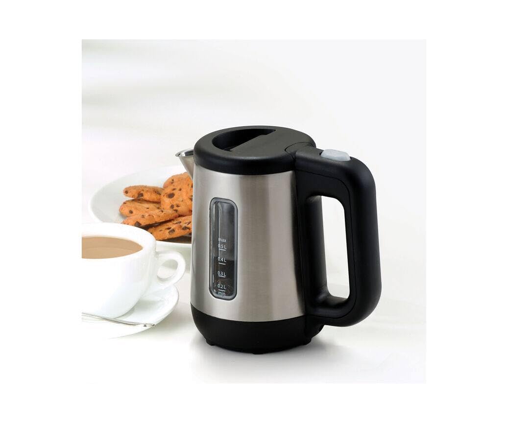 Kenwood 0WJKM07602 Mini- Wasserkocher (670-800 Watt / 0,5 Liter / Edelstahl) silber