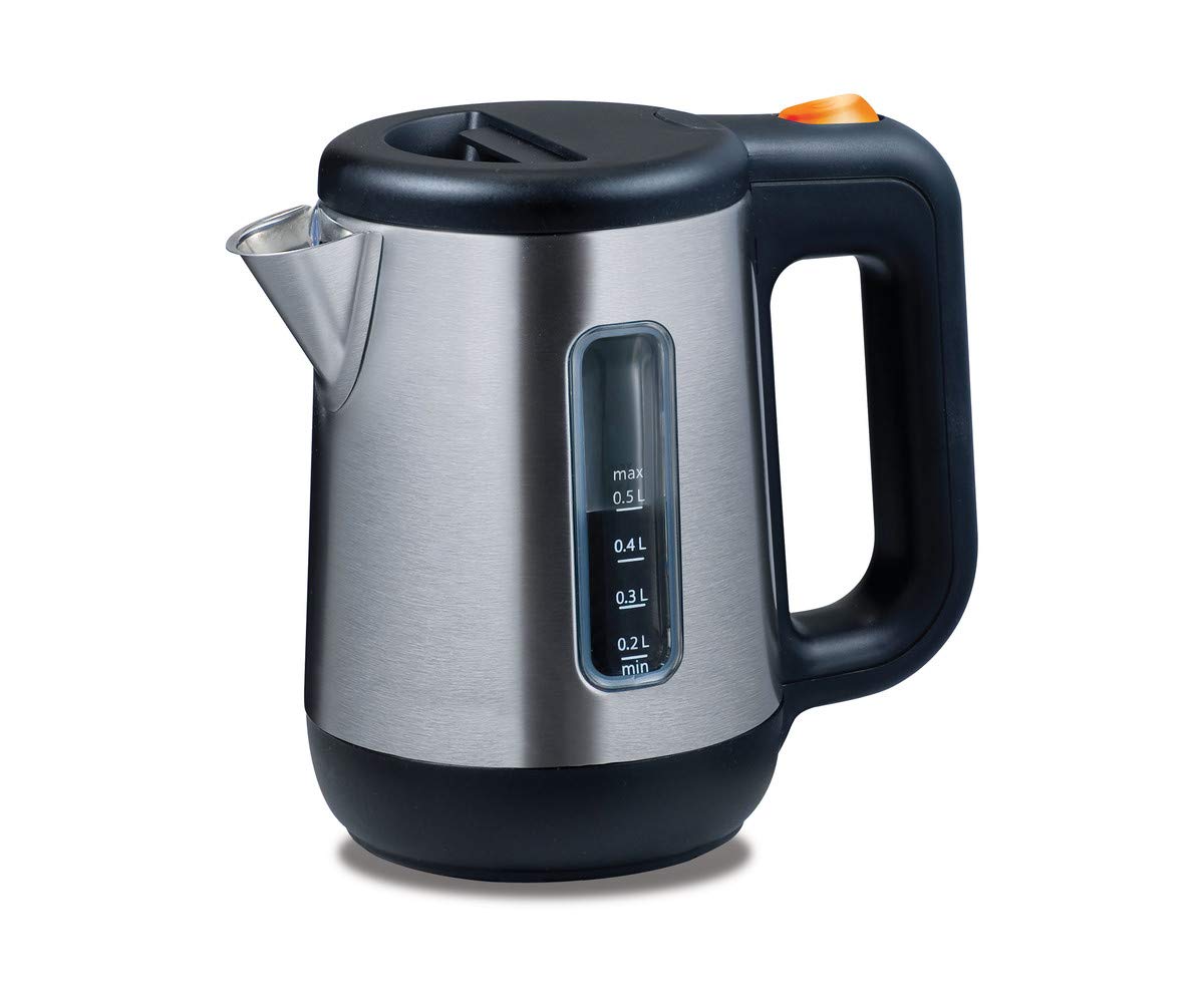 Kenwood 0WJKM07602 Mini- Wasserkocher (670-800 Watt / 0,5 Liter / Edelstahl) silber