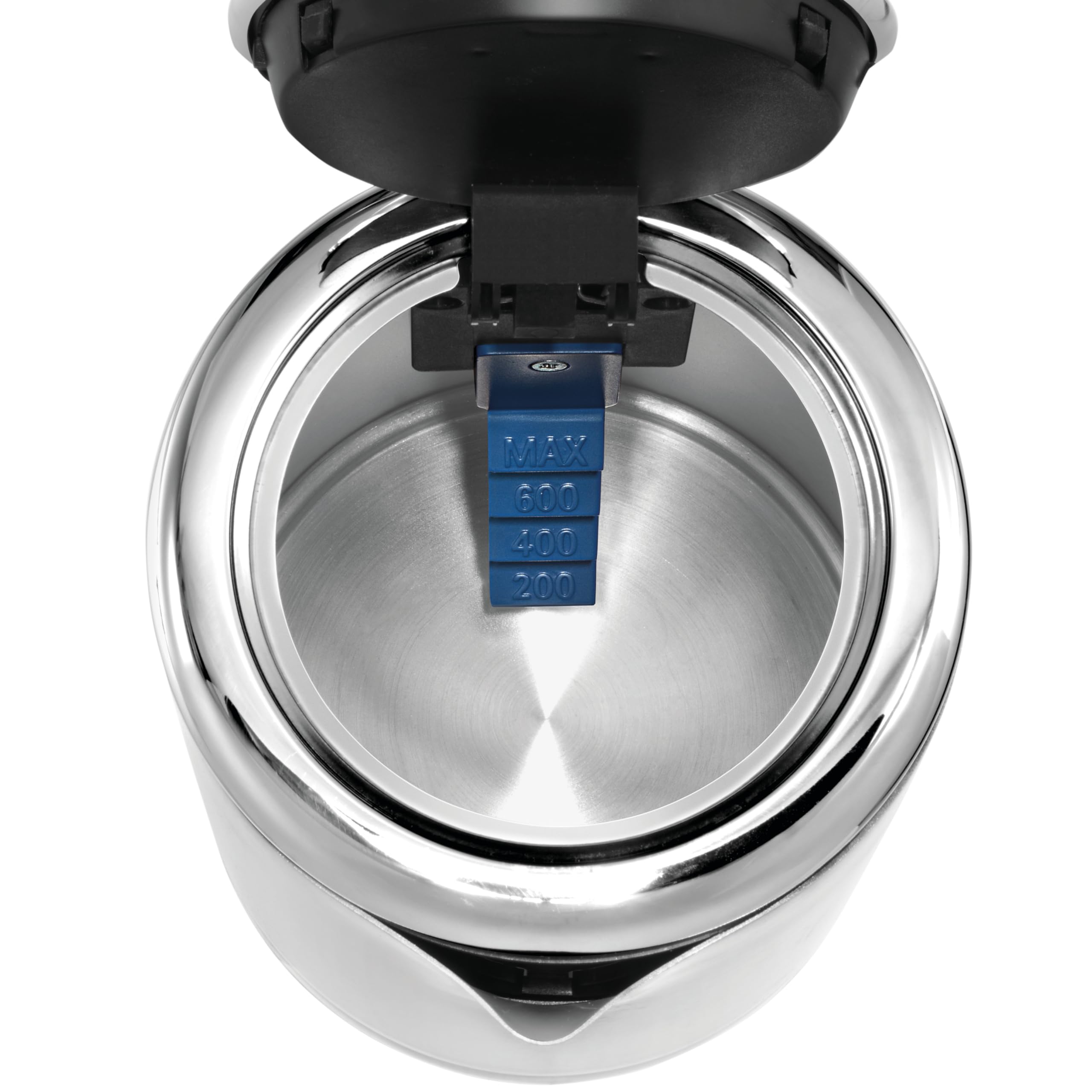 WMF Küchenminis Mini Reise-Wasserkocher Edelstahl 0,8l, elektrischer Wasserkocher mit Kalkfilter, 1800 W, kleiner Teekocher, edelstahl matt